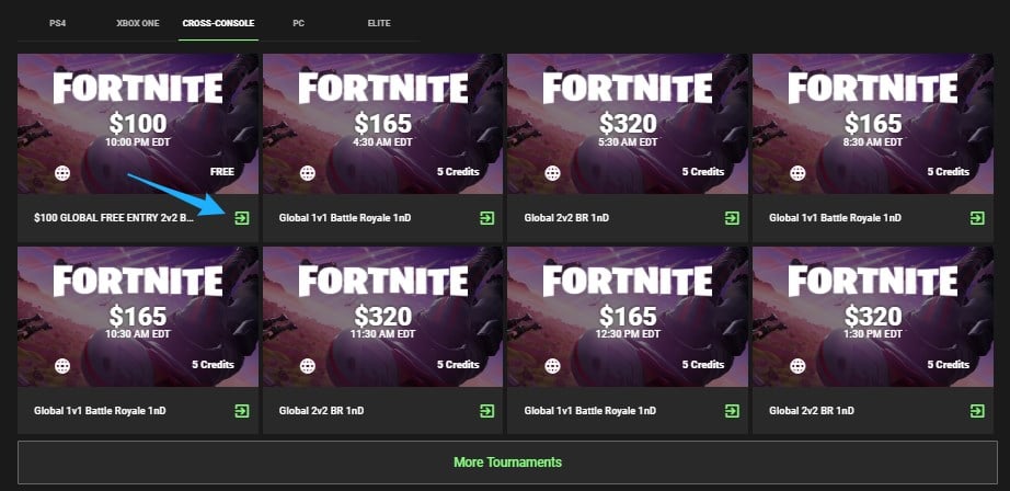 How to join Fortnite tournaments - Dot Esports